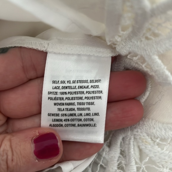 FREE PEOPLE Victoria Mini Dress in White - Picture 7 of 7